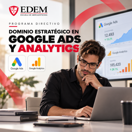 Programa Directivo Dominio estratégico de Google Ads y Analytics